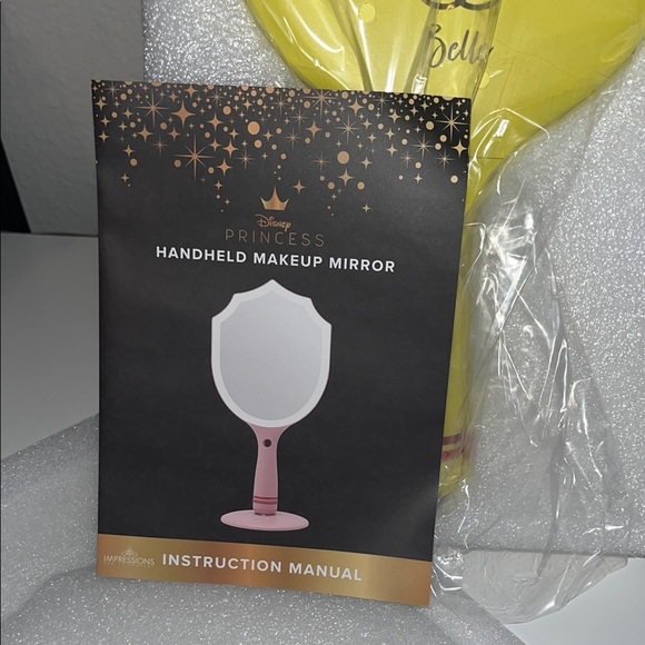 Belle Disney Princess Gold and Black Mirror - Picture 4 of 4